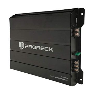 PRORECK PR-122M 1500W Dual 12" Car Subwoofer with Amplifier