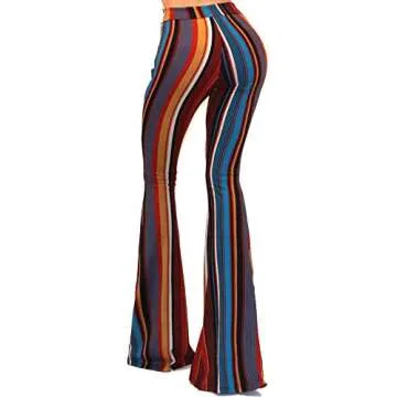 Vivicastle Women's Stylish Boho Flare Pants - Ultimate Comfort