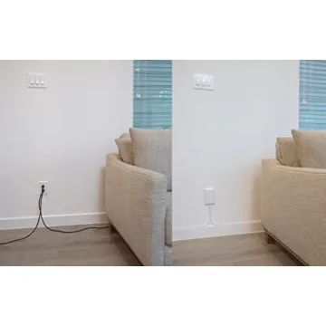 Sleek Socket Ultra-Thin Outlet Concealer for Home Improvement