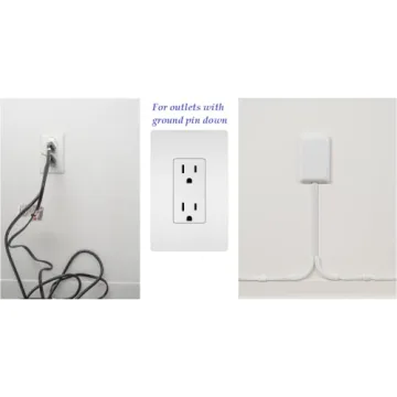 Sleek Socket Ultra-Thin Outlet Concealer for Home Improvement