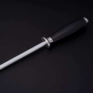 HexClad 9-Inch Honing Rod - Japanese Damascus Steel