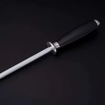 HexClad 9-Inch Honing Rod - Japanese Damascus Steel