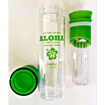 Kiana Fitness Detox Infusion Bottle (Green)