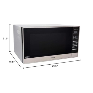 Panasonic NN-SN975S 2.2 cu ft Microwave - Powerful & Smart