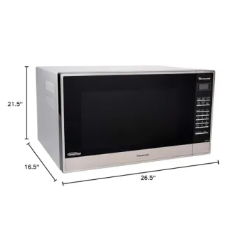 Panasonic NN-SN975S 2.2 cu ft Microwave - Powerful & Smart
