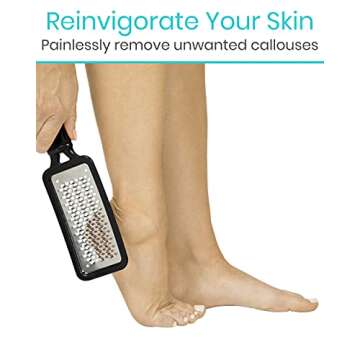 Vive Foot File - Callus Remover for Smooth Feet