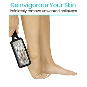 Vive Foot File - Callus Remover for Smooth Feet