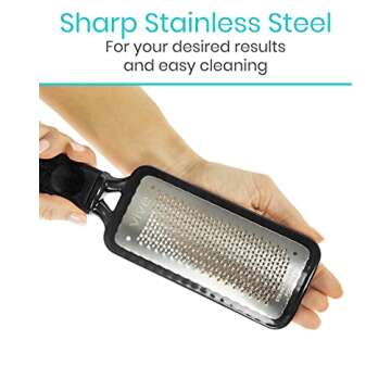 Vive Foot File - Callus Remover for Smooth Feet
