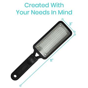 Vive Foot File - Callus Remover for Smooth Feet