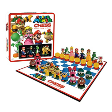Super Mario Chess Set with Iconic Characters and 32 Pieces