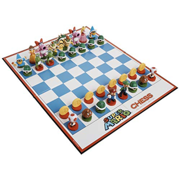 Super Mario Chess Set with Iconic Characters and 32 Pieces