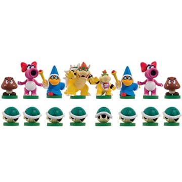 Super Mario Chess Set with Iconic Characters and 32 Pieces