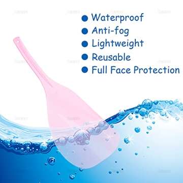 AUEAR Pro Barber Hairspray Hairdressing Mask - 2 PCS