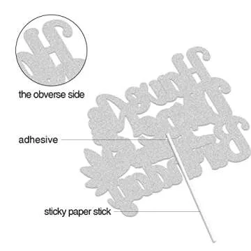 Have a Dope Birthday Cake Topper Green Glitter Pot Leaf Weed Leaves Happy Birthday Cake Decoration Marijuana Dope 420 Birthday Party Supplies for Man Women