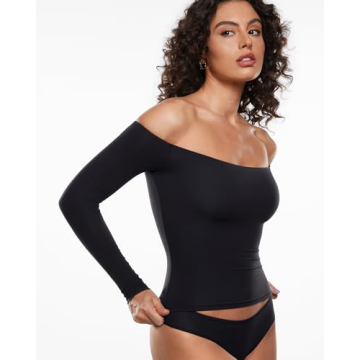 Chic INLYRIC Off The Shoulder Soft Top for Women