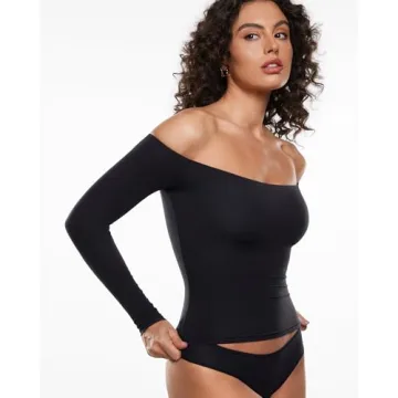 Chic INLYRIC Off The Shoulder Soft Top for Women