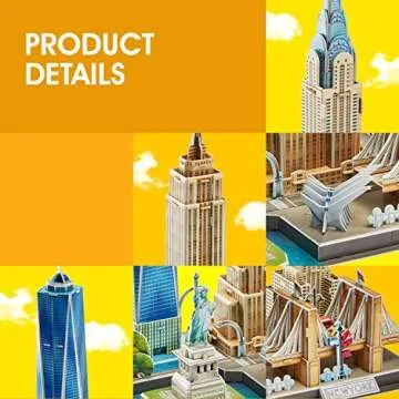Fun 3D New York City Puzzle for Kids Ages 8-10