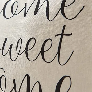 Meekio Farmhouse Pillow Covers for Home Sweet Home Décor