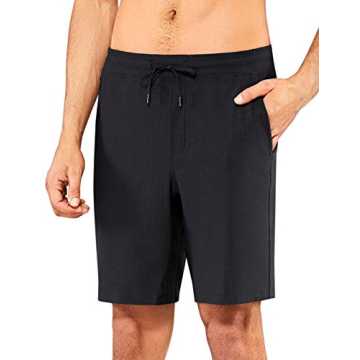 CRZ YOGA Men's Linerless Workout Shorts for Gym and Running