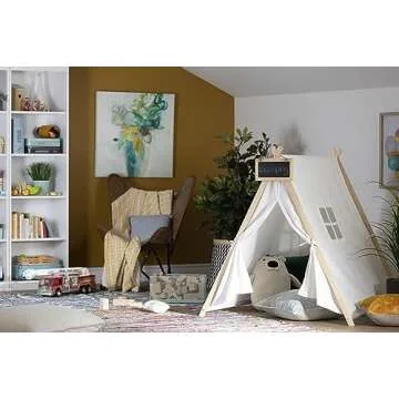 South Shore Sweedi Play Tent with Chalkboard for Kids
