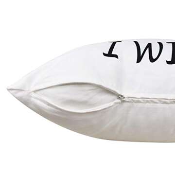 Love You Most Decorative Pillow Cover for Home Decor