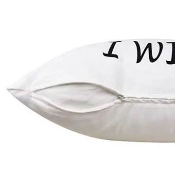 Love You Most Decorative Pillow Cover for Home Decor