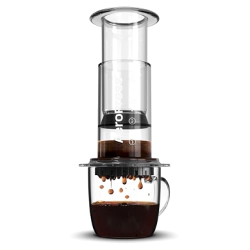 AeroPress Clear Coffee Maker for Perfect Brews on the Go