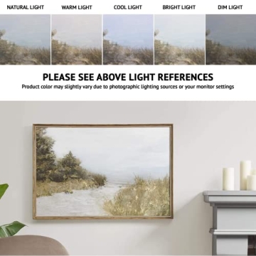 Madison Park Lake Walk Art - Tranquil Canvas Decor