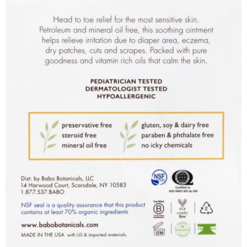 Babo Botanicals Organic Healing Ointment for Babies