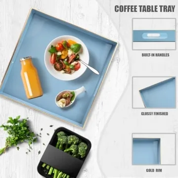 Spsyrine Marble Serving Tray for Elegant Entertaining