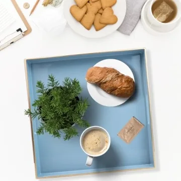 Spsyrine Marble Serving Tray for Elegant Entertaining