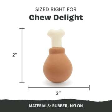 Durable Barkbox Super Chewer Dog Toy for Aggressive Chewers