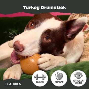 Durable Barkbox Super Chewer Dog Toy for Aggressive Chewers