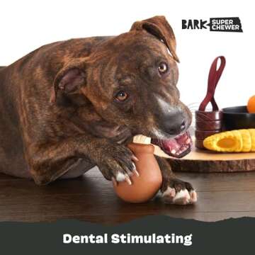 Durable Barkbox Super Chewer Dog Toy for Aggressive Chewers
