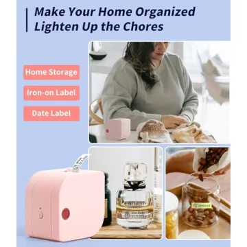 Compact Bluetooth Label Maker P12 - Portable & Fun