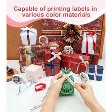 Compact Bluetooth Label Maker P12 - Portable & Fun