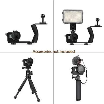D&F Aluminum Frame Housing for GoPro Hero 5/6/7