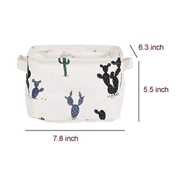 KRLIFCSL Cactus Storage Bins for Kids & Home Organization