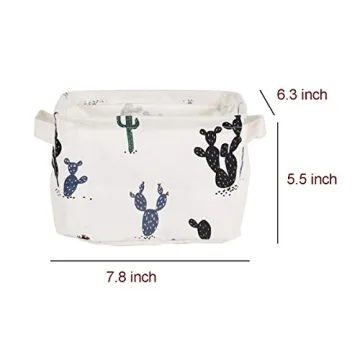 KRLIFCSL Cactus Storage Bins for Kids & Home Organization