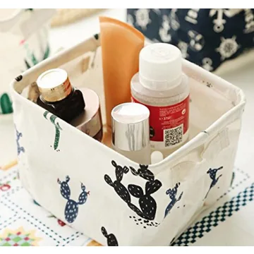 KRLIFCSL Cactus Storage Bins for Kids & Home Organization