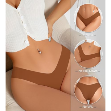 ULTREAGLE Seamless Women Underwear Pack for Ultimate Comfort