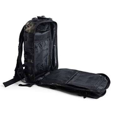 QT&QY 45L Tactical Backpack for Outdoor Adventure