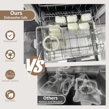 Aoshet Snack Box - Dishwasher Safe Snack Container