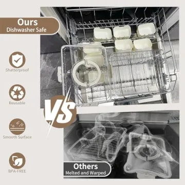 Aoshet Snack Box - Dishwasher Safe Snack Container