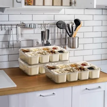 Aoshet Snack Box - Dishwasher Safe Snack Container