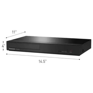 Panasonic DP-UB150-K 4K Blu-ray Player for Audiophiles