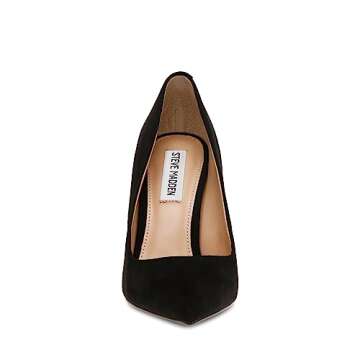 Steve Madden Vala Fashion High Heel Pointed Toe Stiletto Pumps - Black, 9