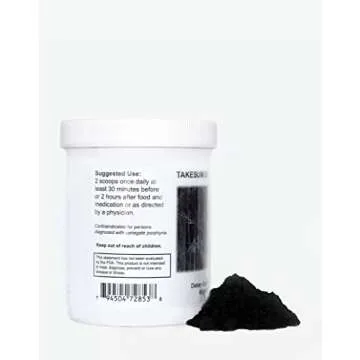 Supreme Nutrition Takesumi Supreme, Pure 60 Grams Activated Bamboo Charcoal Powder
