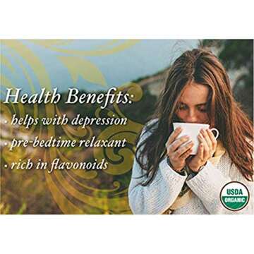 Organic St. John's Wort Tea for Relaxation - 18 Bags