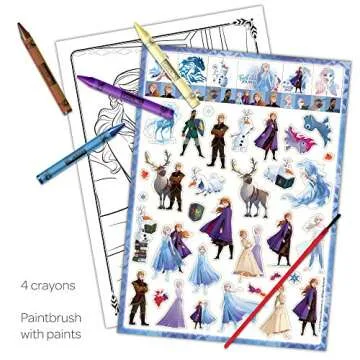 Disney Frozen 2 Anna Activity Book with Coloring and Stickers